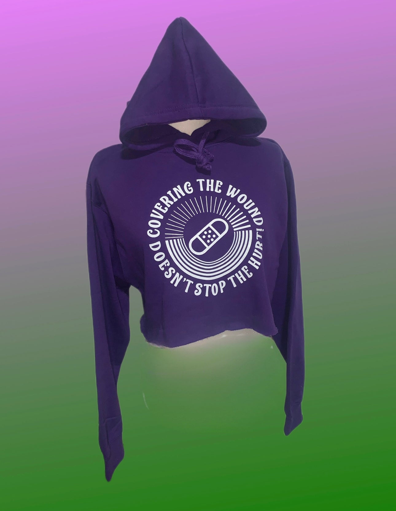 Ladies Cropped Hoodies