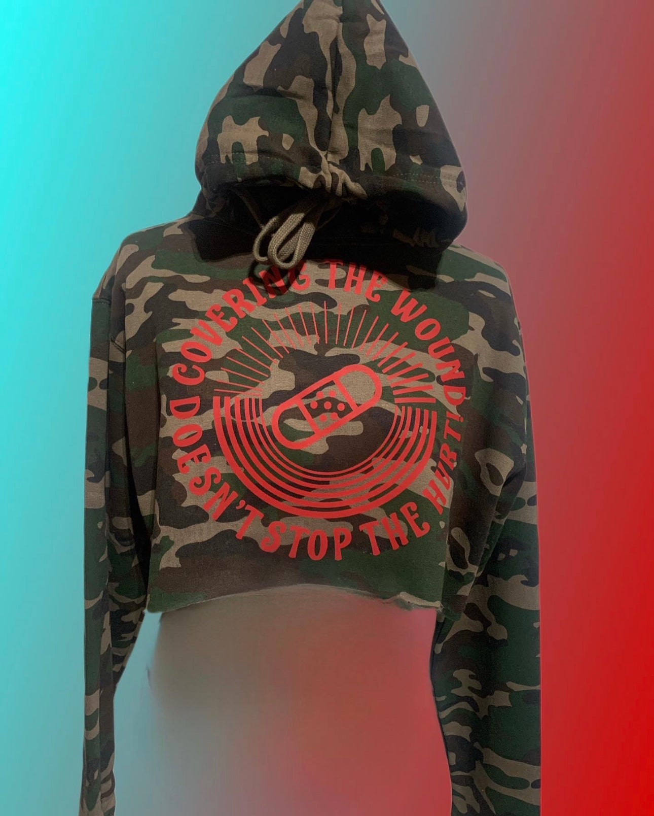 Ladies Cropped Hoodies